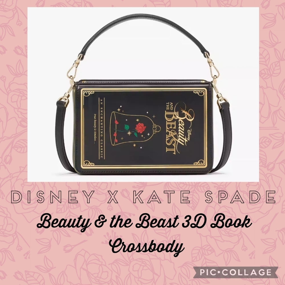 KATE SPADE Beauty & the Beast 3D Book Crossbody